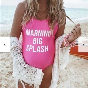 *RARE* Mamagama Big Splash Maternity Swimsuit